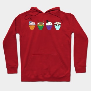 Christmas Cupcake Line Up Hoodie